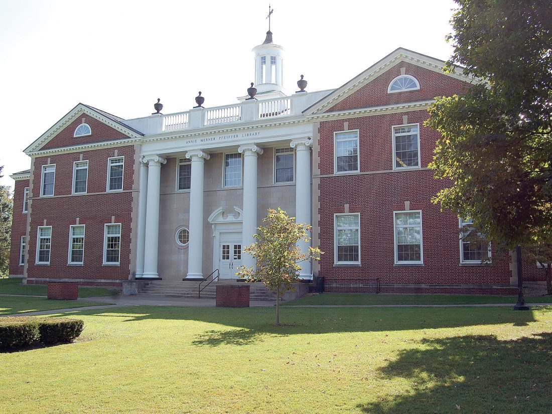 Merner Pfeiffer Library Wesleyan to host ribbon cutting for library | News, Sports, Jobs - The ...